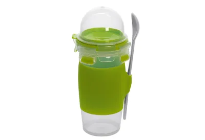 Image de EMSA Yoghurt Mug Clip & Go 0,45l avec cuillère