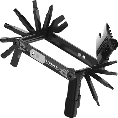 Produktbild von Lezyne Super V 22 Multitool Schwarz  Schwarz One Size