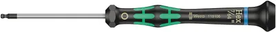 Produktbild von Wera 2052 Elektronik-Sechskant-Kugelkopfschraubendreher, zöllig