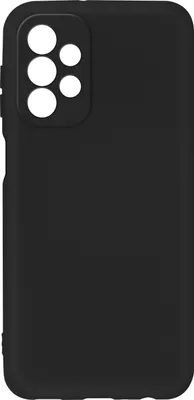 Produktbild von Avizar, Halbsteife Silikonhülle für Samsung Galaxy A23 5G, Schwarz