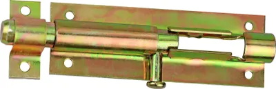Produktbild von Bolzenriegel Türriegel Schlossriegel 118 / 13 Torriegel Schubriegel Gelb Verzinkt
