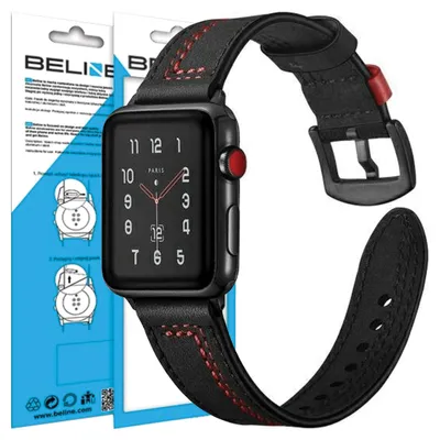 Image de Beline Watch Strap 22 Mm Casual Black/Black