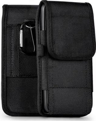 Produktbild von moex® Agility Case kompatibel mit Lenovo P2 - Handy Gürteltasche, Schwarz