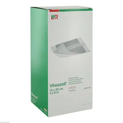 Obrázek produktu pro Vliwazell absorpční obklady 10x20 cm sterilní 30 ks