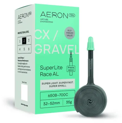 Obrázek produktu pro Bezdušová pneumatika TPU pro gravel a cykrokros – lehká, vysoký výkon, závodní provedení – Aeron TPU