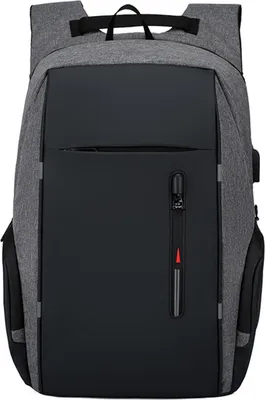 Produktbild von Laptop-Rucksack für 17-Zoll-Tasche mit USB-Anschluss, modische, wasserdichte Rucksäcke