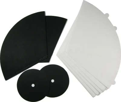 Produktbild von Staubsaugerfilter Set / Aktivkohlefilter / Filterkegel / Motorschutz-Filter für Filterqueen Majestic / Majestic 360