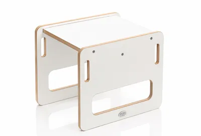 Produktbild von Kids Helper Kindertisch Weiß Kinder Spieltisch Maltisch Montessori Kindermöbel MDF, KI-generiertes Bild