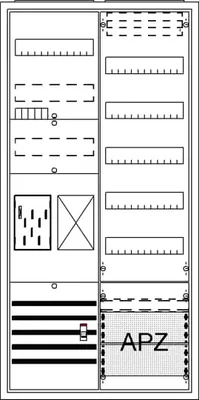 Produktbild von Komplettschrank APBKE-IA271Z1R1V5A2 1 Stück