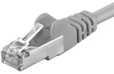 Produktbild von PremiumCord SP6FTP020, 2 m, Cat6, F/UTP (FTP), RJ-45, RJ-45, Grau