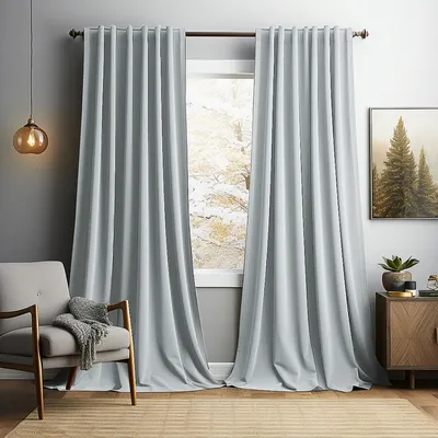 Produktbild von 2er Set Samt Vorhang Blickdicht Elegant Samtvorhänge Verdunkelung Thermovorhang Gardinen für Wohnzimmer Schlafzimmer Hotel, B132xH213cm, Weiß
