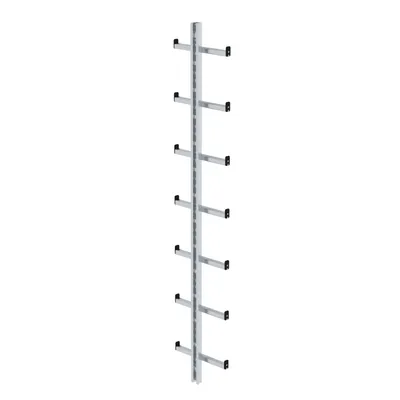 Produktbild von MUNK Einholmleiter Aluminium Länge 1,96m