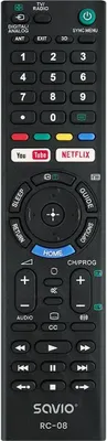 Produktbild von Savio RC-08 Fernbedienung TV Drucktasten