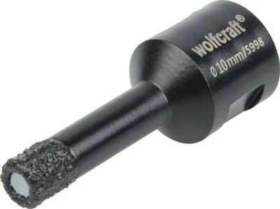 Produktbild von wolfcraft 1 Diamantbestr. Bohrkrone für WS ø10mm - 5998000