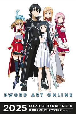 Produktbild von Sword Art Online Kalender 2025