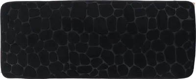 Produktbild von Tendance Badematte schwarz 45 cm x 120 cm x 0,8 cm Badezimmer Dekoration