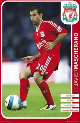 Image de Football - Poster - Mascherano, Liverpool