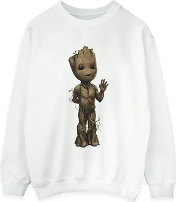 Produktbild von Marvel - "I Am Groot" Sweatshirt für Damen BI26324 (XXL) (Weiß)