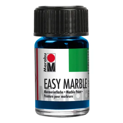 Immagine prodotto di Marabu 1305 39 095 marmo facile, Azurblau 095, 15 ml