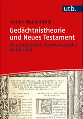 Immagine prodotto di Gedächtnistheorie und Neues Testament