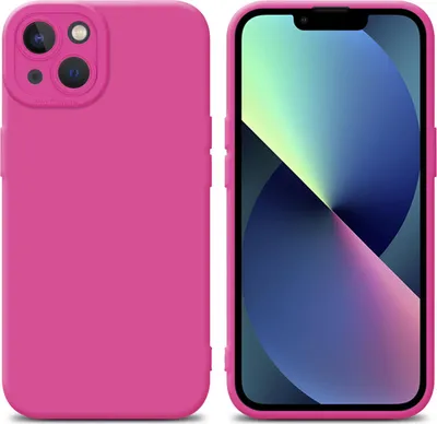 Image de Cadorabo Housse pour Apple iPhone 14 PLUS Housse de protection en rose TPU silicone Etui Case Housse pour téléphone portable