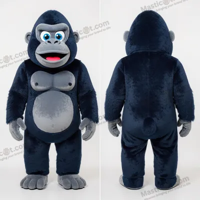 Imagen del producto de Mascota MASTICOT de gorila de peluche azul marino