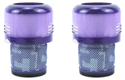 2 Ersatzfilter, kompatibel mit V11, V15 Detect, Torque Drive