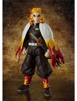 Obrázok produktu pre Figúrka Kyojura Rengoku z anime Demon Slayer: Kimetsu no Yaiba, séria S.H. Figuarts, výška 15 cm