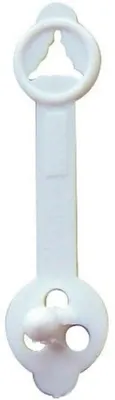 Produktbild von Briefknopf Sigma 48mm VE=90 Stück weiß