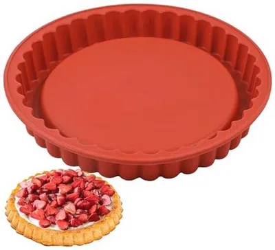 Productafbeelding van Silicone Quichevorm 28cm - Fruitsgebakvorm