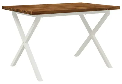 Produktbild von Quadratischer Esstisch 120 x 70 x 75 cm Massivholz Akazie