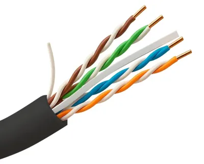 Produktbild von Uniview Netzwerkkabel UTP Cat6 305m Schwarz - UV-UTP6-305-OUTDOOR
