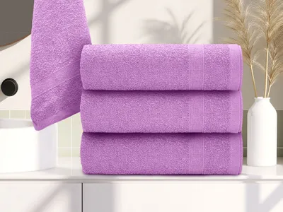 Obrázok produktu pre Uterák BASIC MALÝ svetlofialový 40 x 60 cm, 100% bavlna