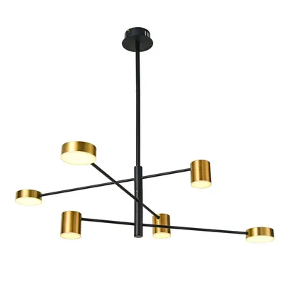 Obrázek produktu pro Závěsné svítidlo Remdal PND-16374-6 BK+GD Italux