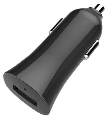 Autolader 1 USB 2A, schwarz – für Zigarettenanzünder