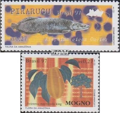 Produktbild von Briefmarken Brasilien 1997 Mi 2758-2759 (kompl.Ausg.) postfrisch Umwelttag Flora und Fauna