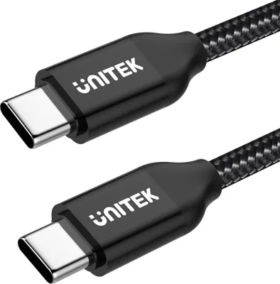 Produktbild von UNITEK C14059BK USB Kabel 2 m USB C Schwarz