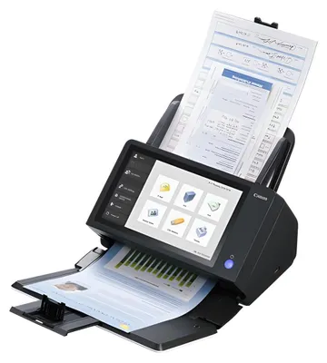 Produktbild von Canon imageFORMULA ScanFront 400 ADF-Scanner 600 x 600 DPI A4 Schwarz, Weiß