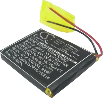 Produktbild von TECHTEK Akku Kompatibel mit [Garmin] Foretrex 401, Foretrex 405, Foretrex 405cx Ersetzt 361-00034-01