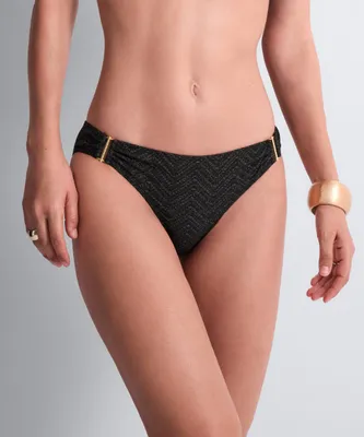 Produktbild von Aubade Golden Horizon Bikini Slip 6S22 Zwart - größe 40
