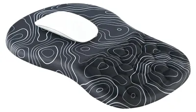 Produktbild von Ergonomische Gaming-Mauspad mit Handgelenkauflage – Rutschfeste Unterlage