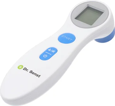 Produktbild von Dr. Senst® Infrarot-Stirnthermometer weiß