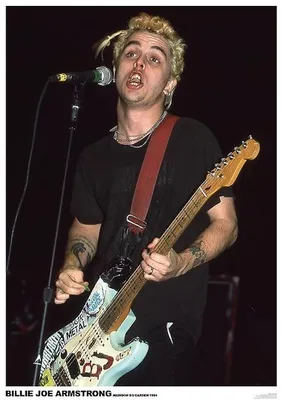 Obrázok produktu pre Green Day – Billie Joe Armstrong, plagát, 1994 – rozmery 59x84 cm