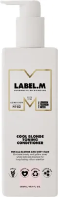 Image de Label.M - Après-shampooing tonifiant Cool Blonde - 300 ml