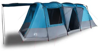 Produktbild von vidaXL Tunnelzelt 4 Personen Blau Wasserdicht