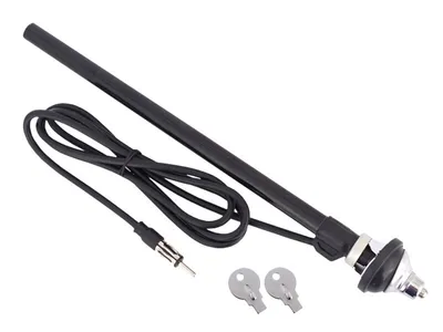 Obrázok produktu pre Anténa AM/FM do auta, chrom, 80 cm