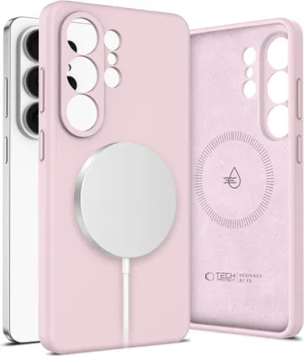 Zdjęcie produktu dla Tech-Protect Silicone Magsafe Galaxy S26 Ultra Pink Pearl