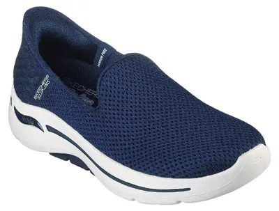 Image de Skechers - Chaussures de randonnée pour femmes GT20839 (34 EU) (bleu marine/blanc)