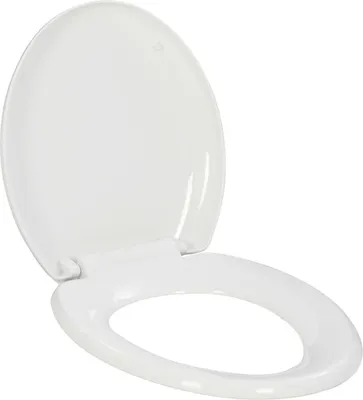 Obrázok produktu pre WC sedadlo, pomalé sklápanie, rýchloupínacie, biele