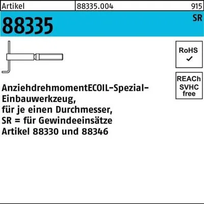 Produktbild von Einbauwerkzeug R 88335 f.SR M 18 Stahl